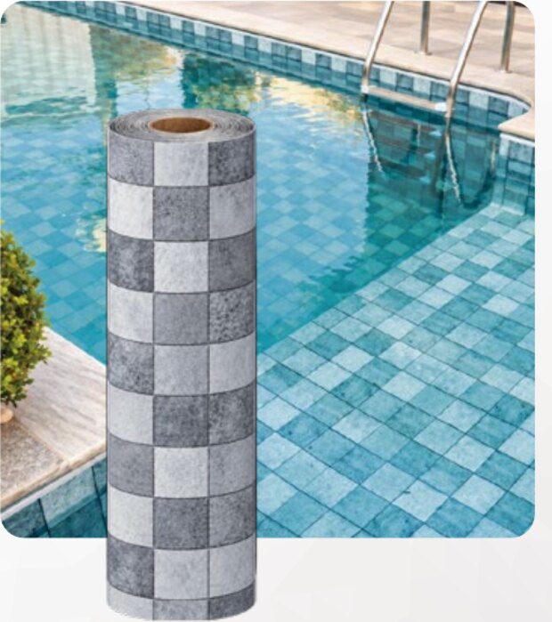 Estampa HIJAU NEUTRAL GREY vinil 0,7 mm para piscina