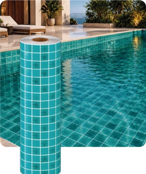 Estampa JALAPÃO vinil 0,7 mm para piscina